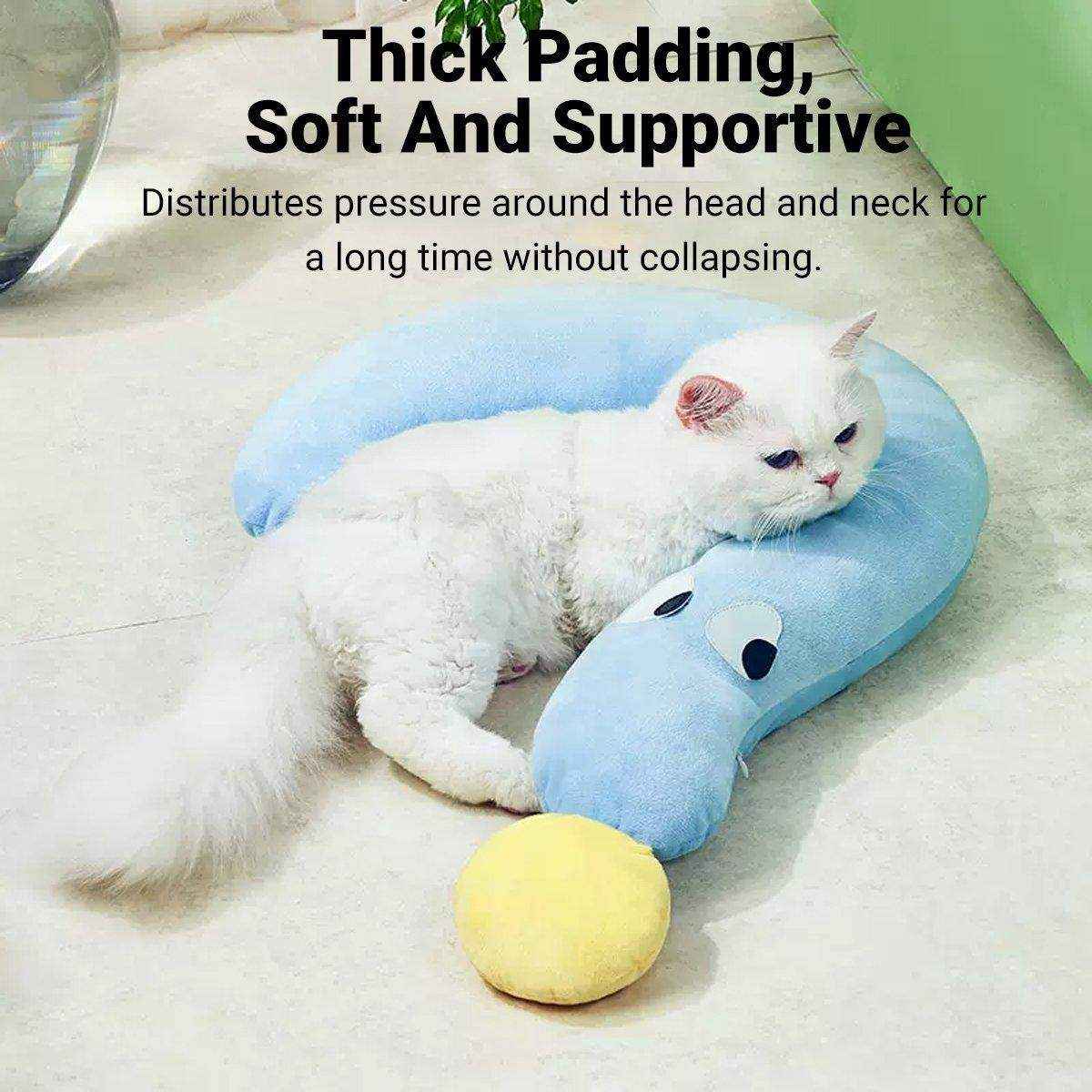 Pet Pillow Dog Cat Sleeping Moon Pillow Small Dog Plush Pillow - Image 9