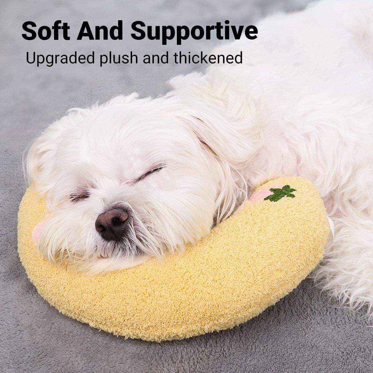 Pet Pillow Dog Cat Sleeping Moon Pillow Small Dog Plush Pillow - Image 11