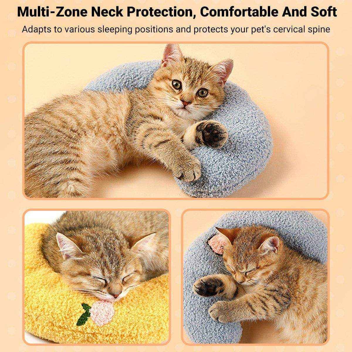 Pet Pillow Dog Cat Sleeping Moon Pillow Small Dog Plush Pillow - Image 8