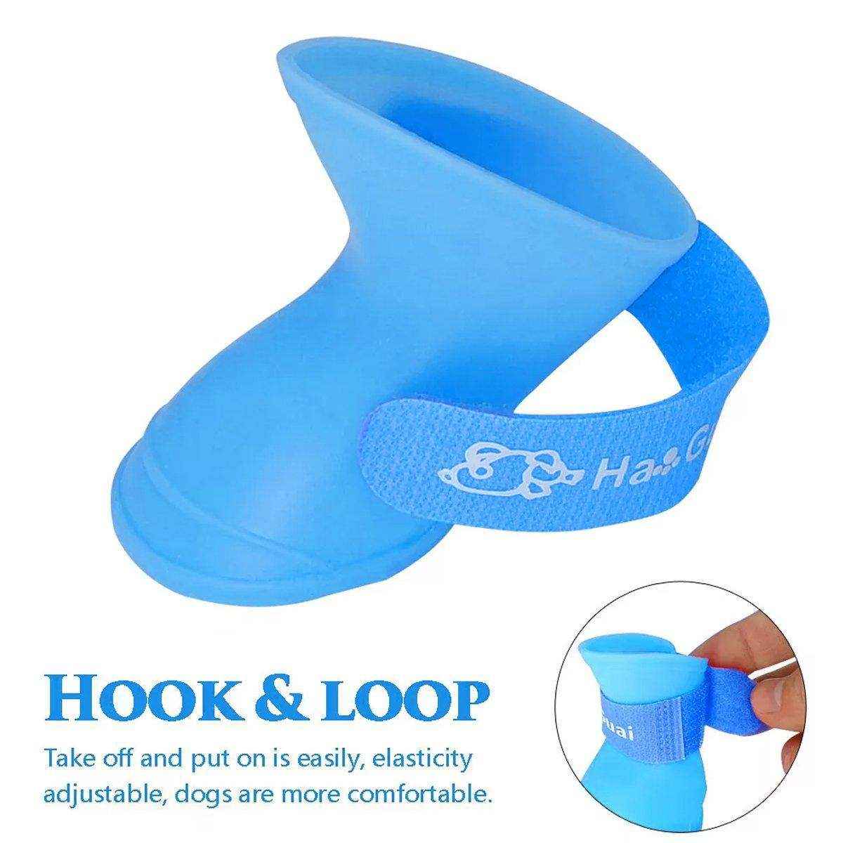 Cartoon Boots Pet Rain Boots Waterproof Non-slip Wear-resistant Dog Shoes - Image 4
