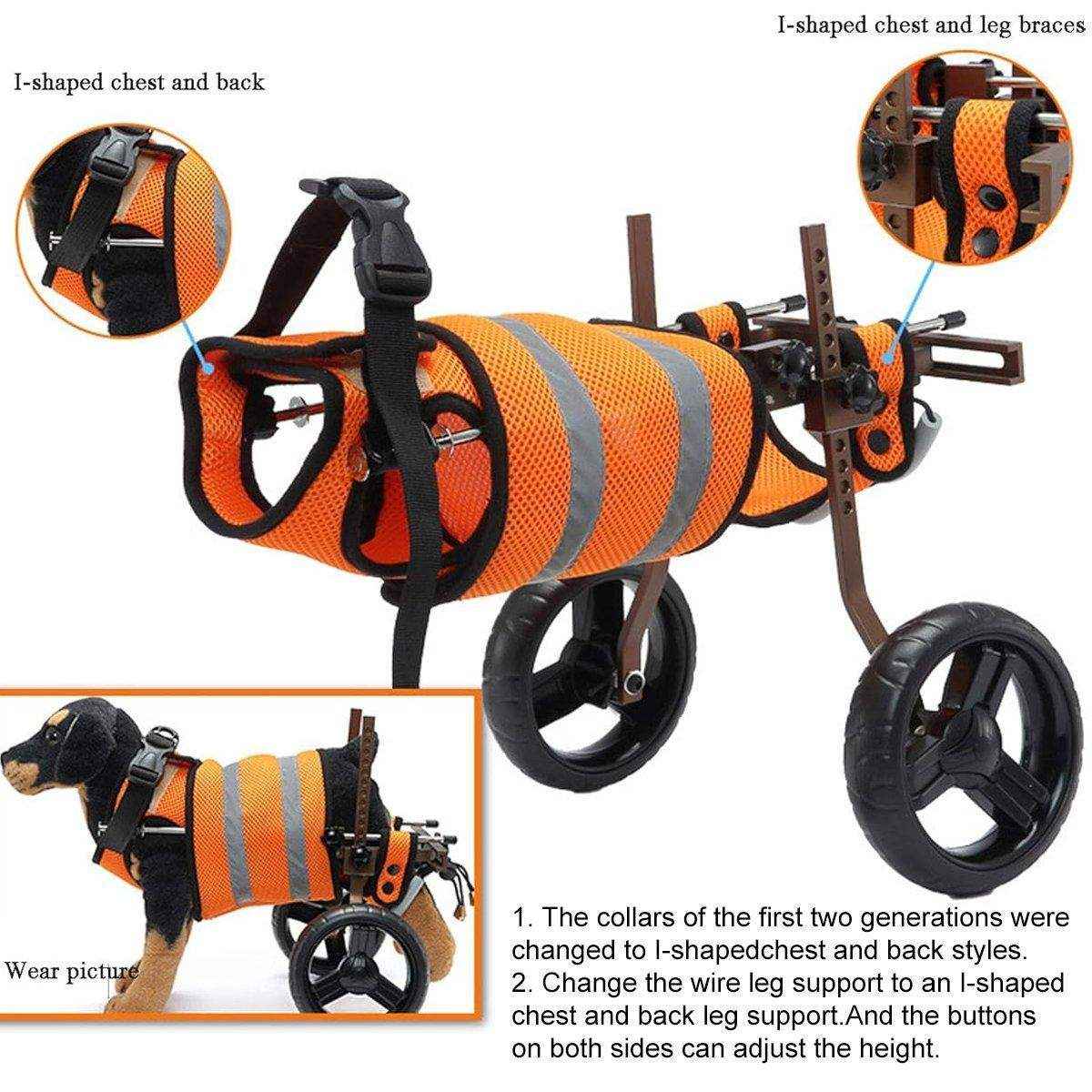 Pet Recovery Leash Assistance Car - Mobility Aid for Disabled Pets - Image 4