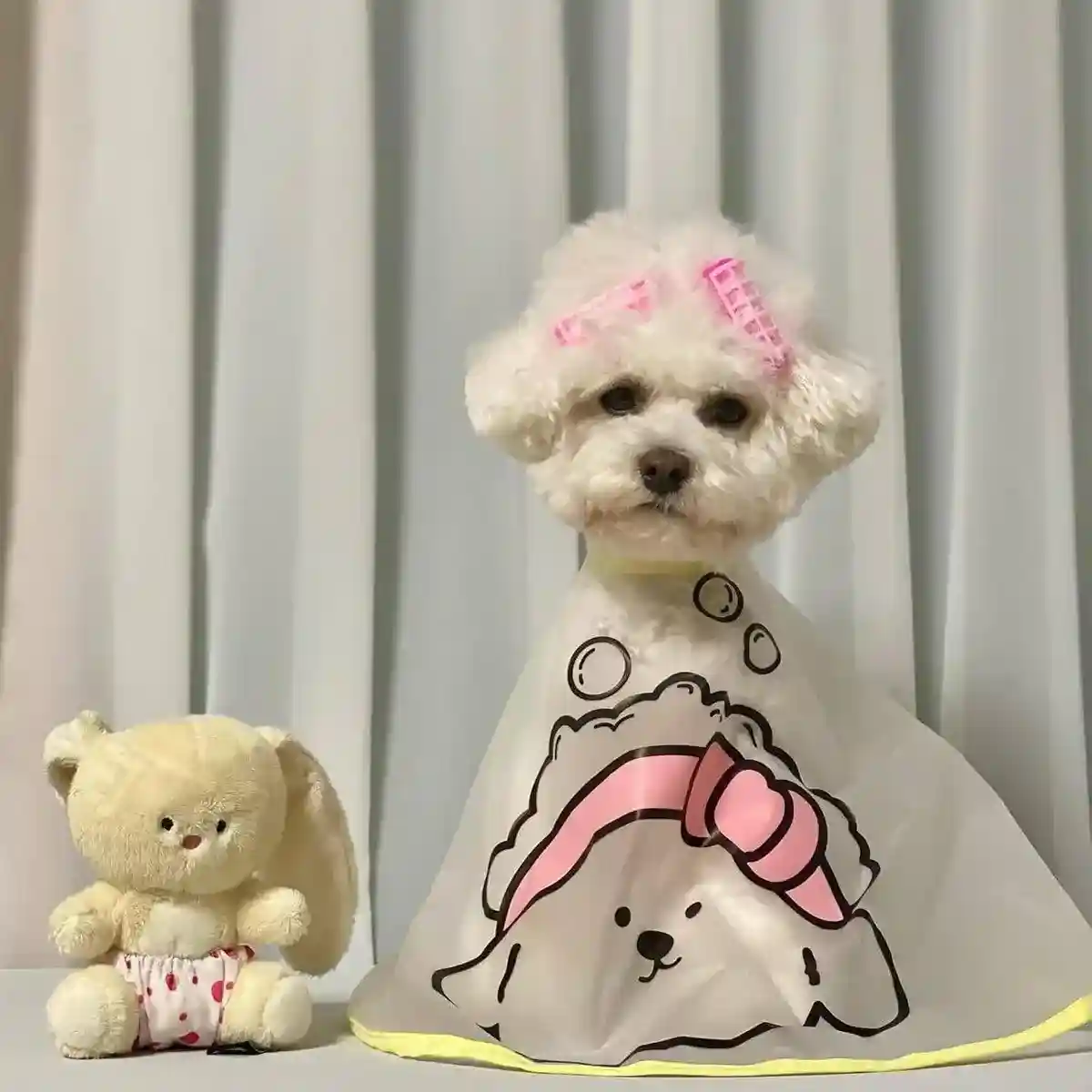 Pet Shop Bath Cleaning Pet Dog Cat Cleaning Tearmarks Hair Cloth Cover Pet Supplies - Image 3