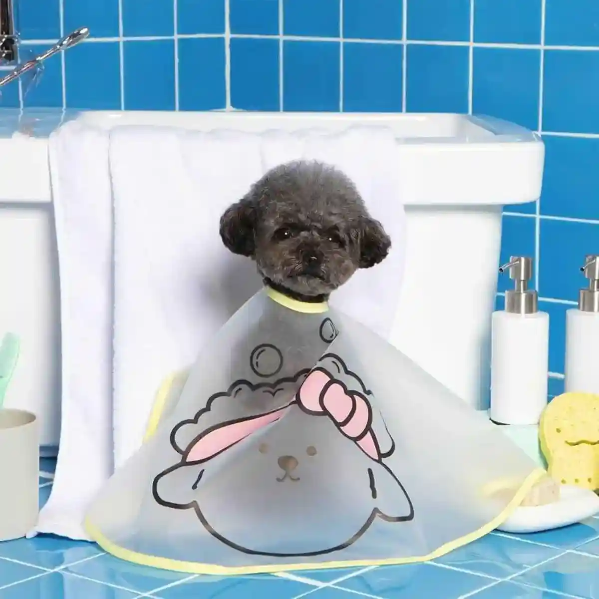 Pet Shop Bath Cleaning Pet Dog Cat Cleaning Tearmarks Hair Cloth Cover Pet Supplies - Image 9