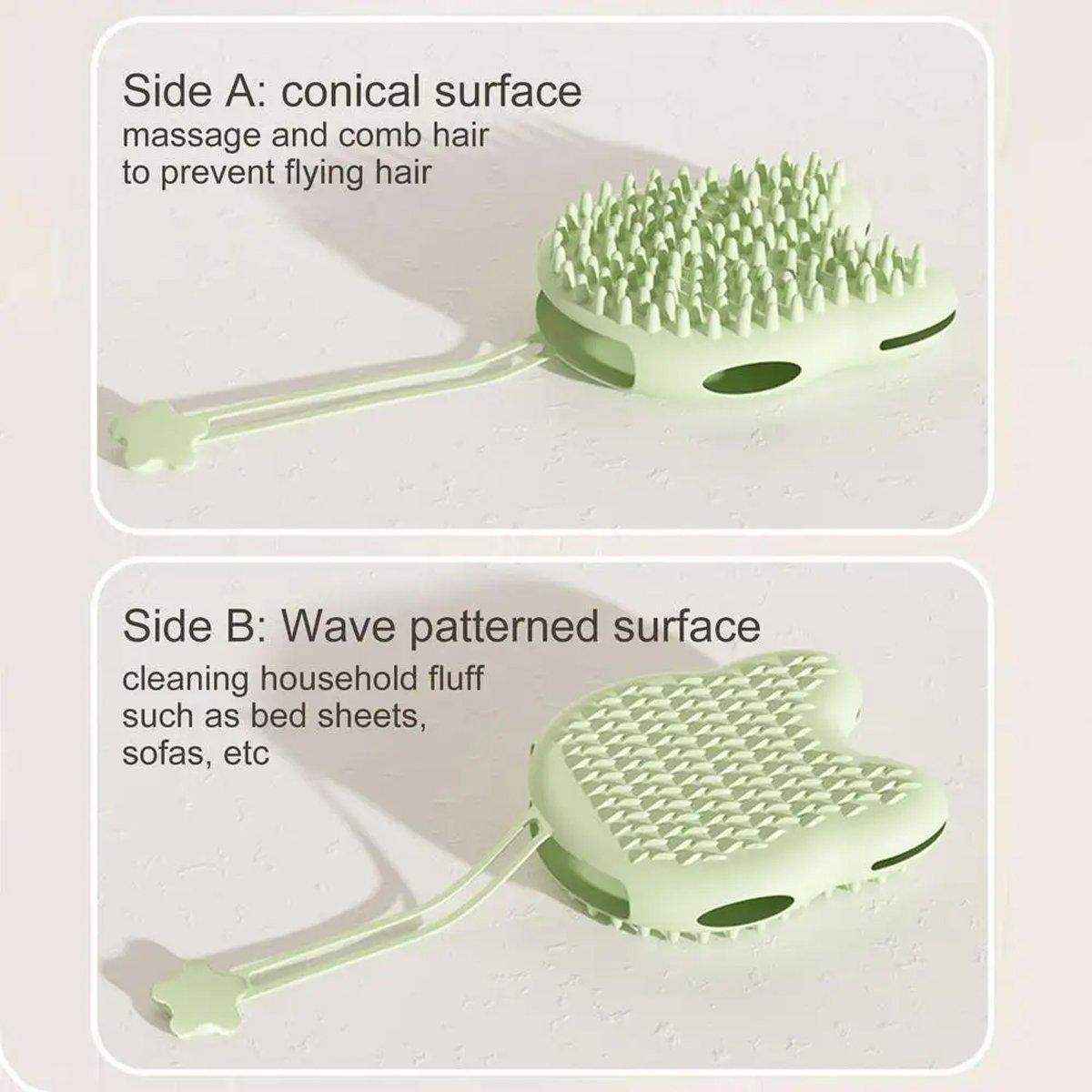 Pet Silicone Cat Gloves Bath Brush Cat Dog Hair Cleaning Comb - Image 8