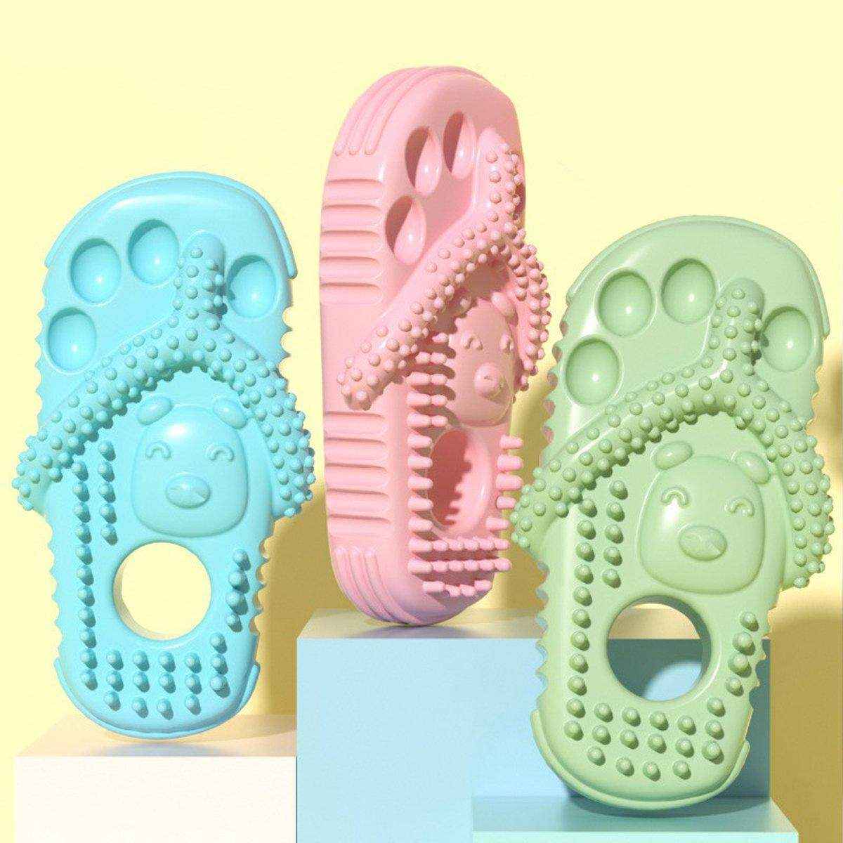Pet Toys Bite Slippers Dog Chewing Molars Bite Resistant Cleaning Toys Cat Toys - Image 13