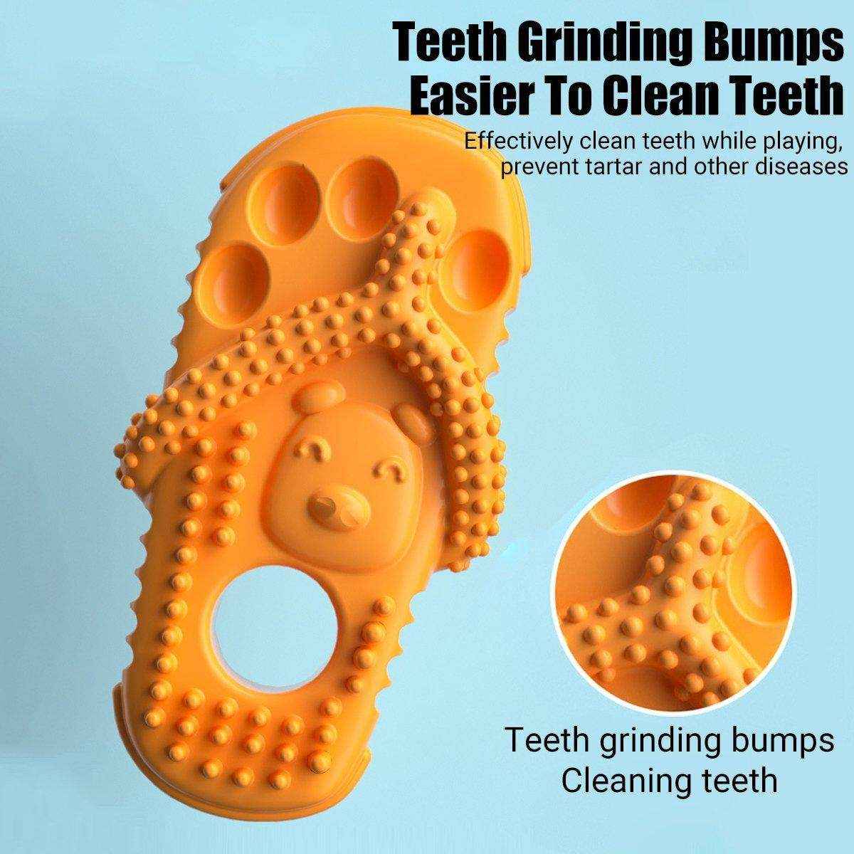 Pet Toys Bite Slippers Dog Chewing Molars Bite Resistant Cleaning Toys Cat Toys - Image 5