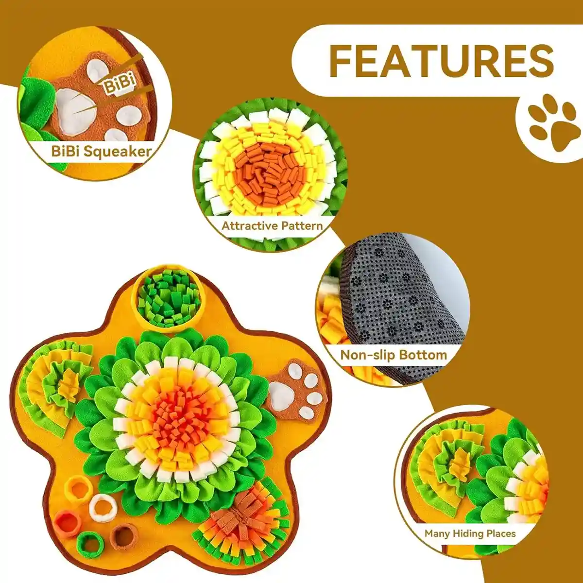 Snuffle Mat For Dogs Enrichment Toy - Image 12