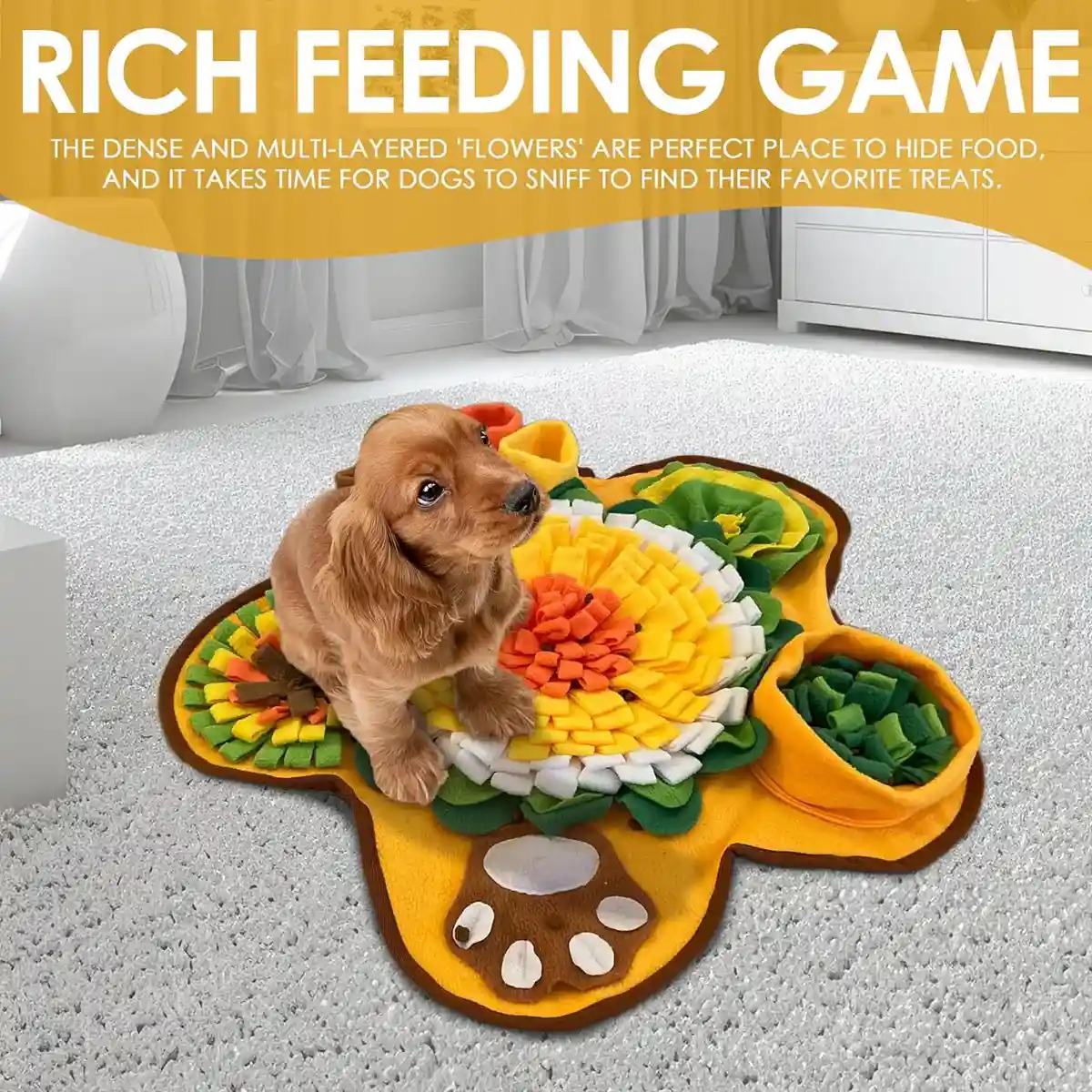 Snuffle Mat For Dogs Enrichment Toy - Image 3