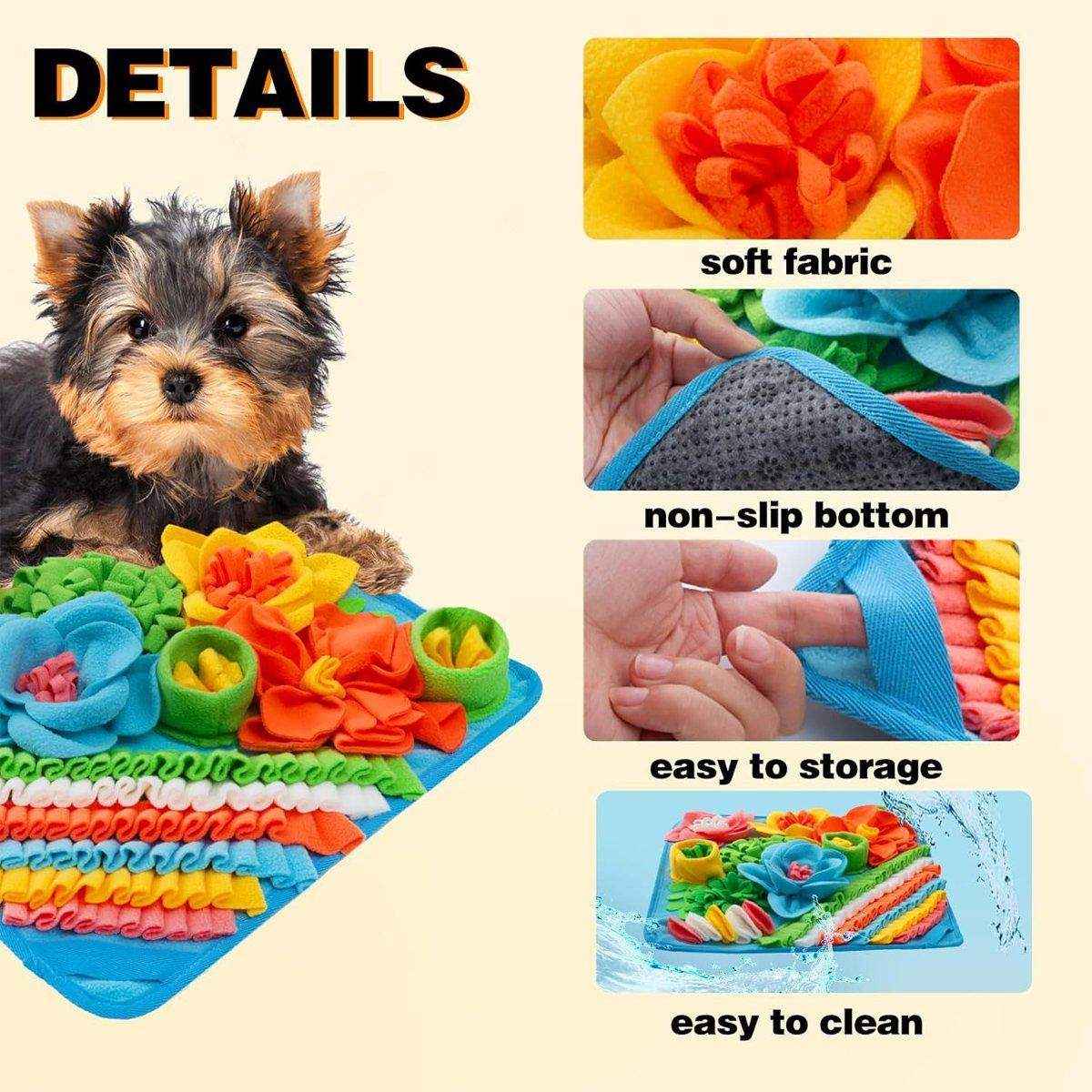 Pet Snuffle Mat for Dogs and Cats Snuffle Toy - Image 10