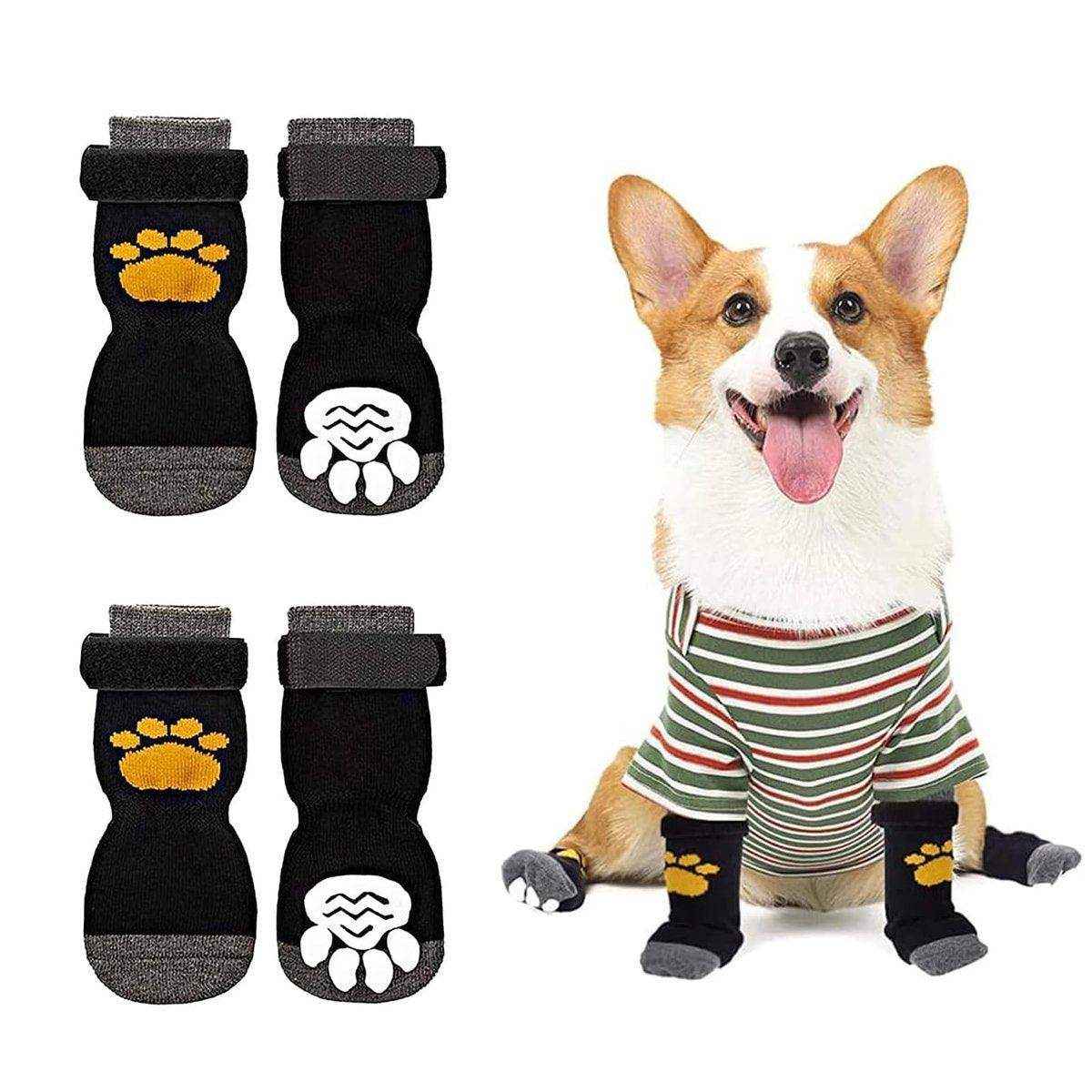 Pet Socks Christmas Dog Socks Warm With Non-slip Bottom - Image 3