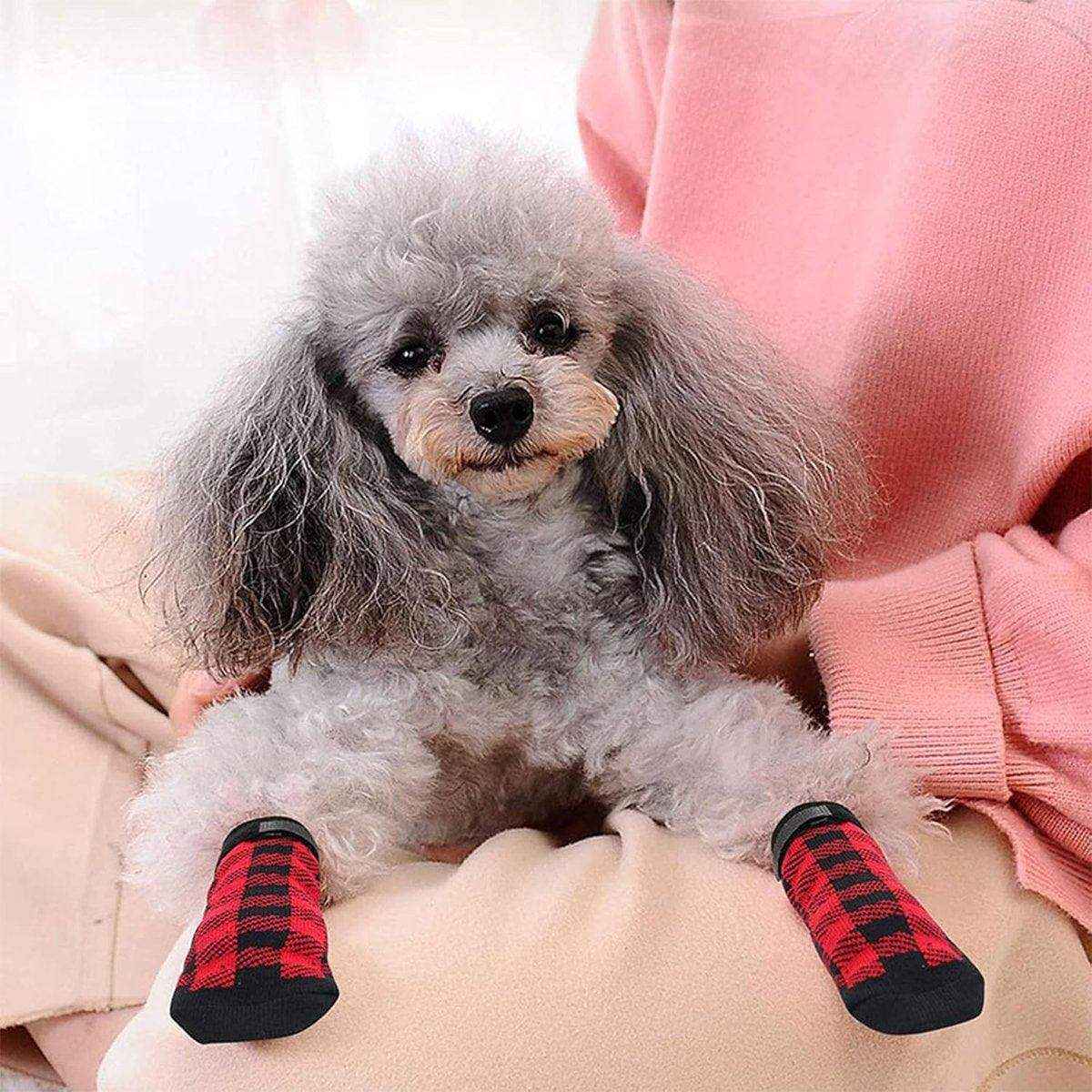 Pet Socks Christmas Dog Socks Warm With Non-slip Bottom - Image 6