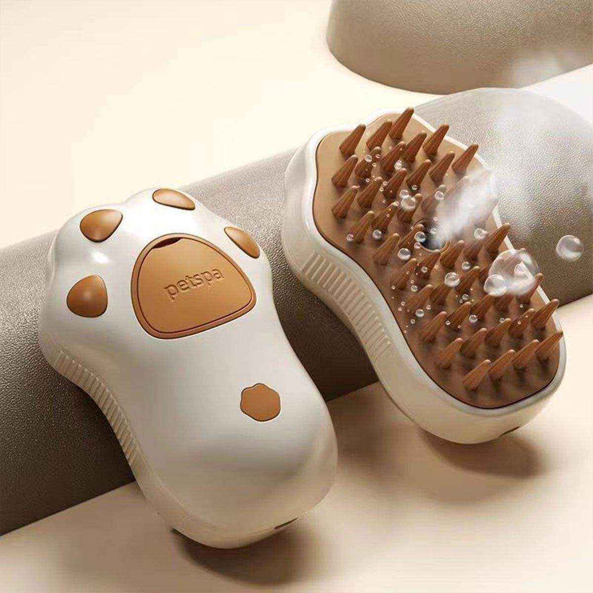 Cross-border Electric Whale One-button Spray Brush Cleaning Hair Removal Comb - Image 15