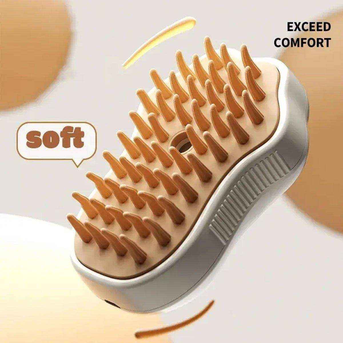 Cross-border Electric Whale One-button Spray Brush Cleaning Hair Removal Comb - Image 9
