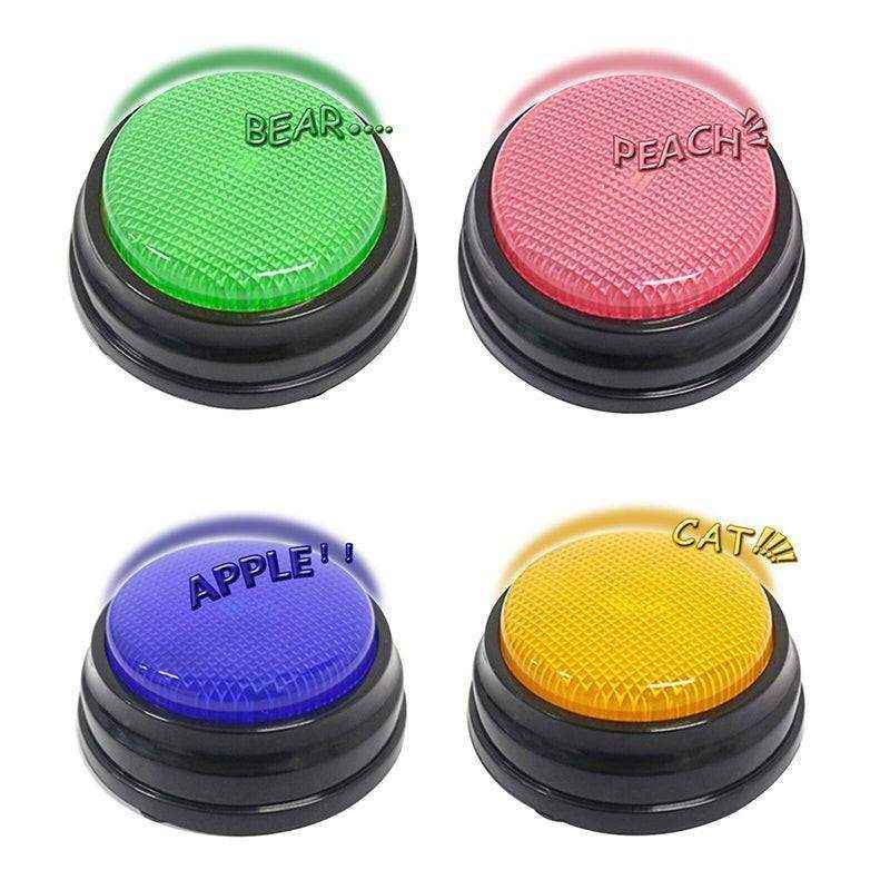 Recordable Talking Buttons For Pet Training 4 Colours - Image 7