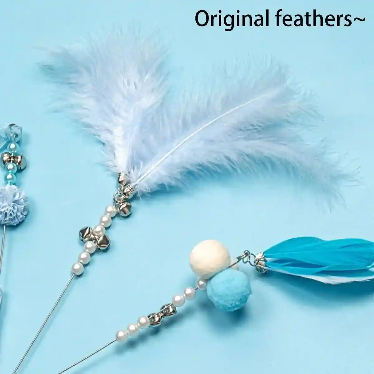 Pet Supplies Cat Toy Cat Tease Stick Self-playing Bell Fairy Stick - Image 3
