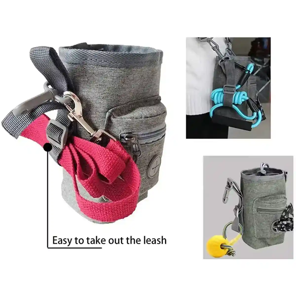 Pet Training Bag & Dog Walking Waist Bag Multi-use Garbage Collection Bag - Image 12