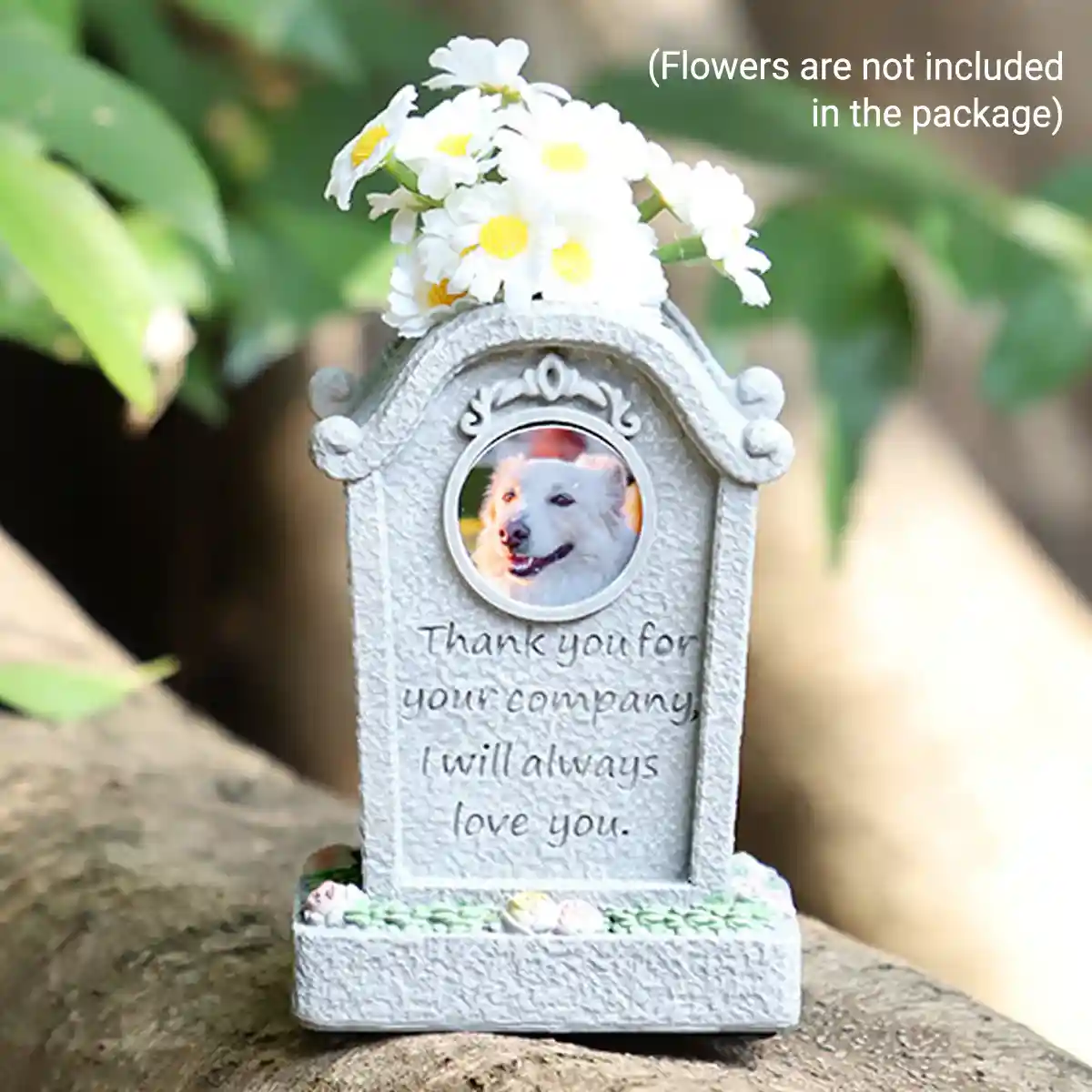 Handcrafted Resin Pet Urn Memorial Box with 3D Carving Design - Image 5