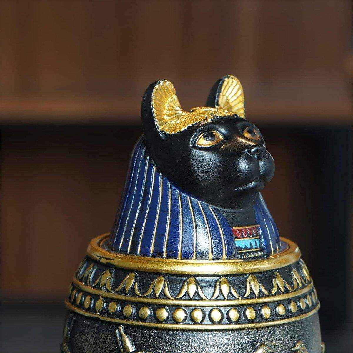 Pet Urn Storage Jar Decorative Ornament for Home Memorial Ashes Container - Image 3
