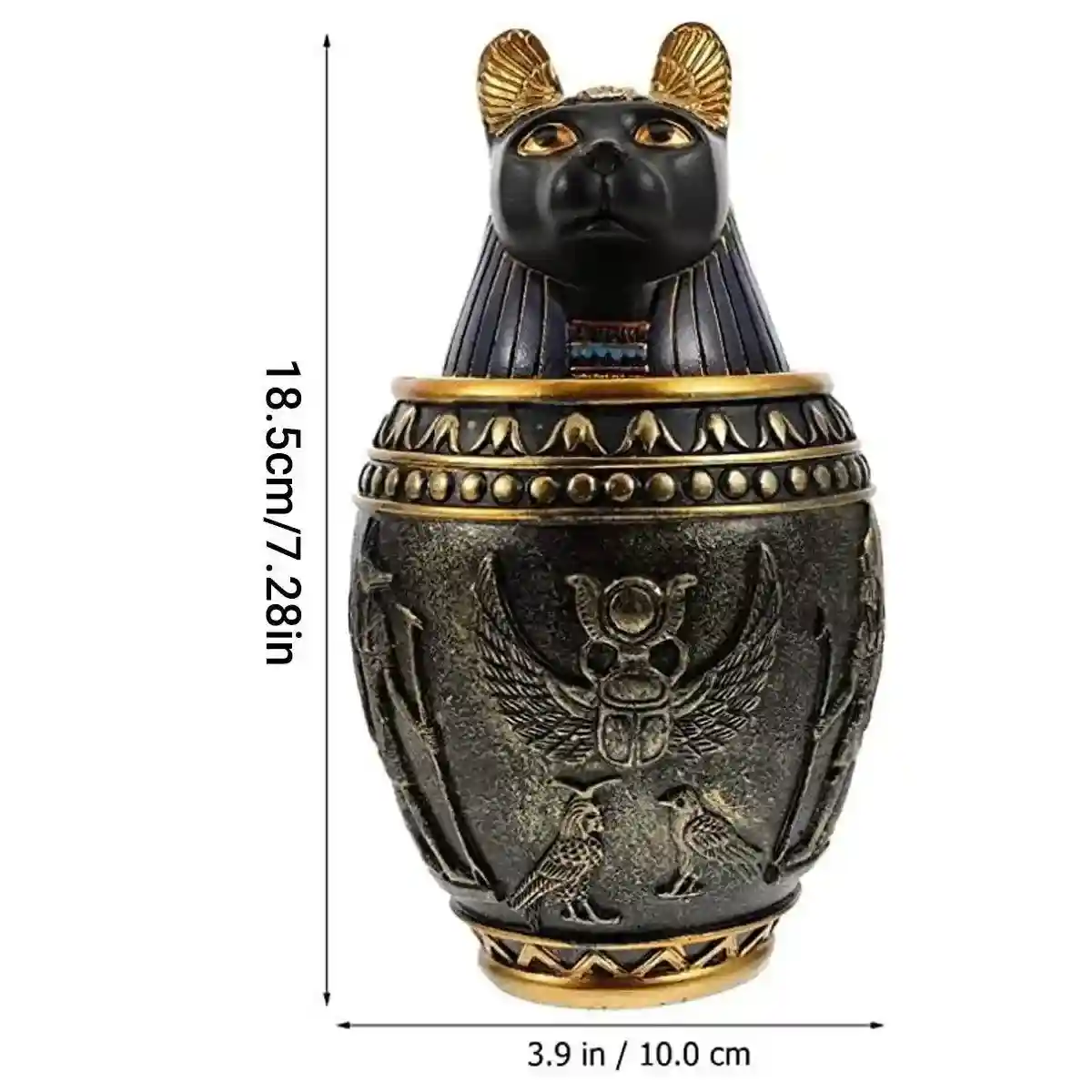 Pet Urn Storage Jar Decorative Ornament for Home Memorial Ashes Container - Image 7