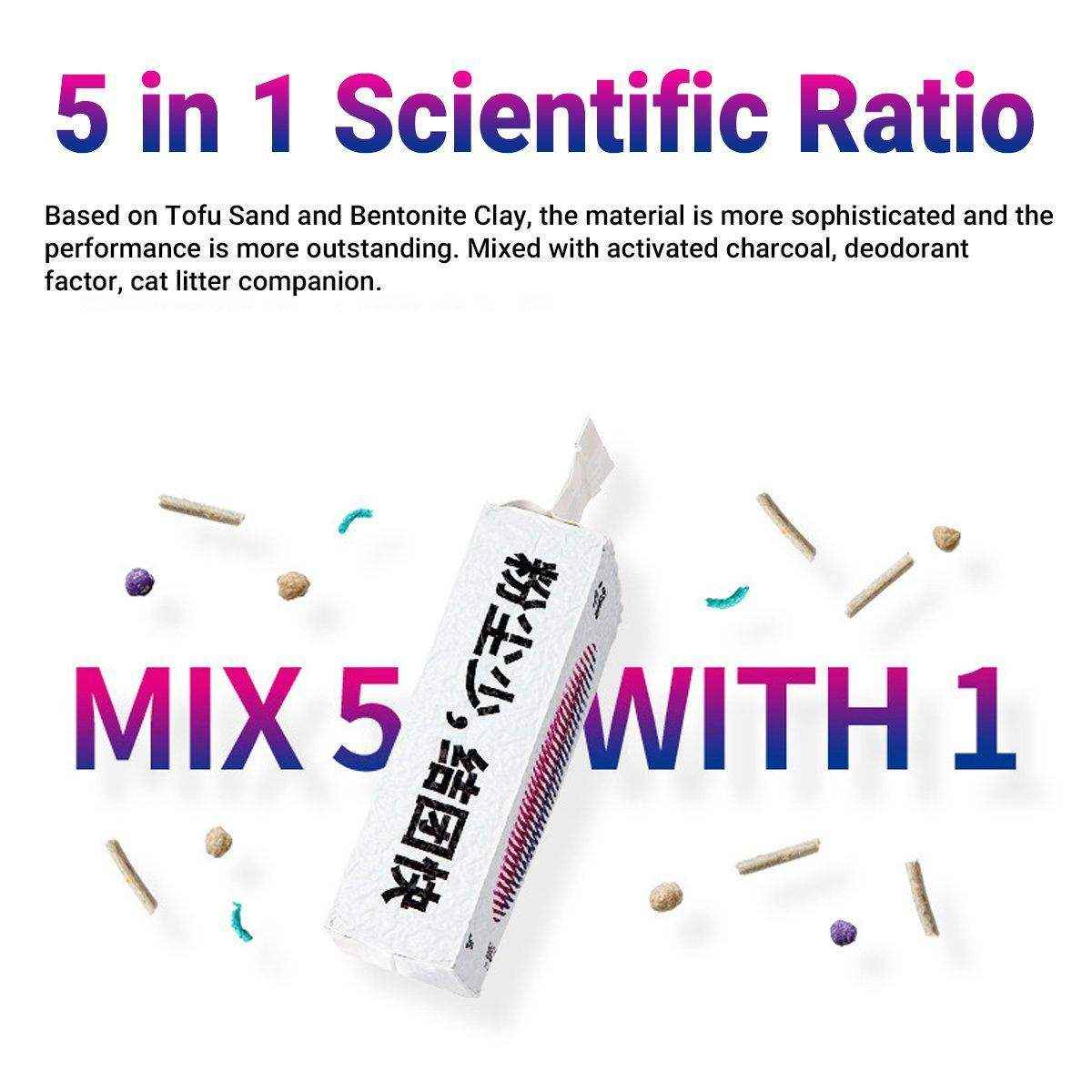PETKIT 5-in-1 Mixed Cat Litter Superior Odor Control - Image 11