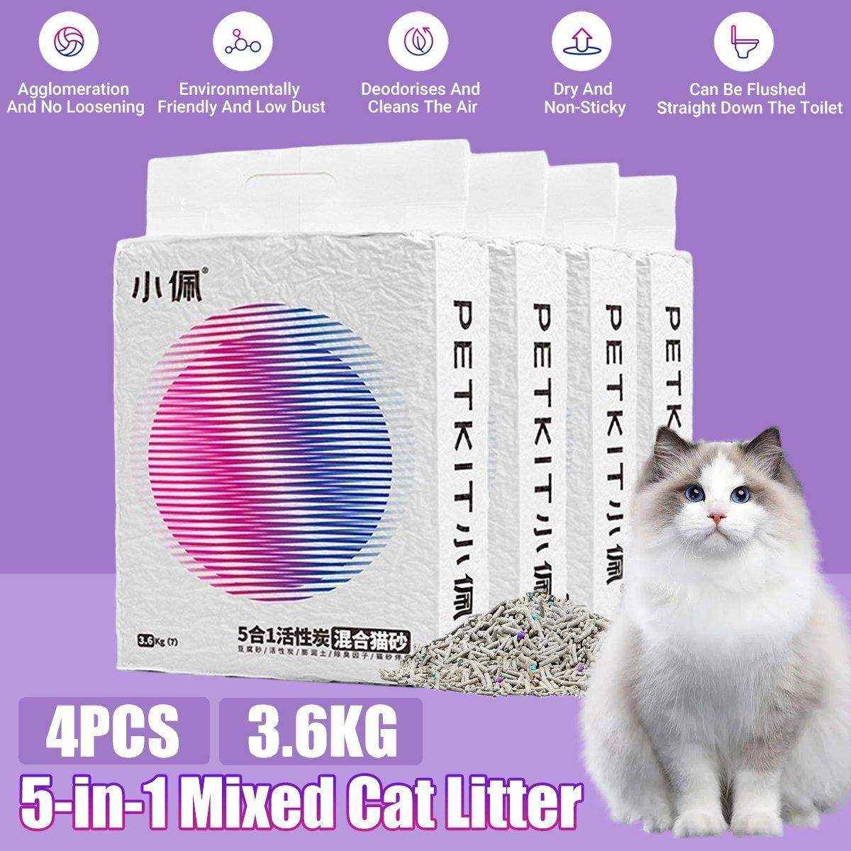 PETKIT 5-in-1 Mixed Cat Litter Superior Odor Control - Image 3