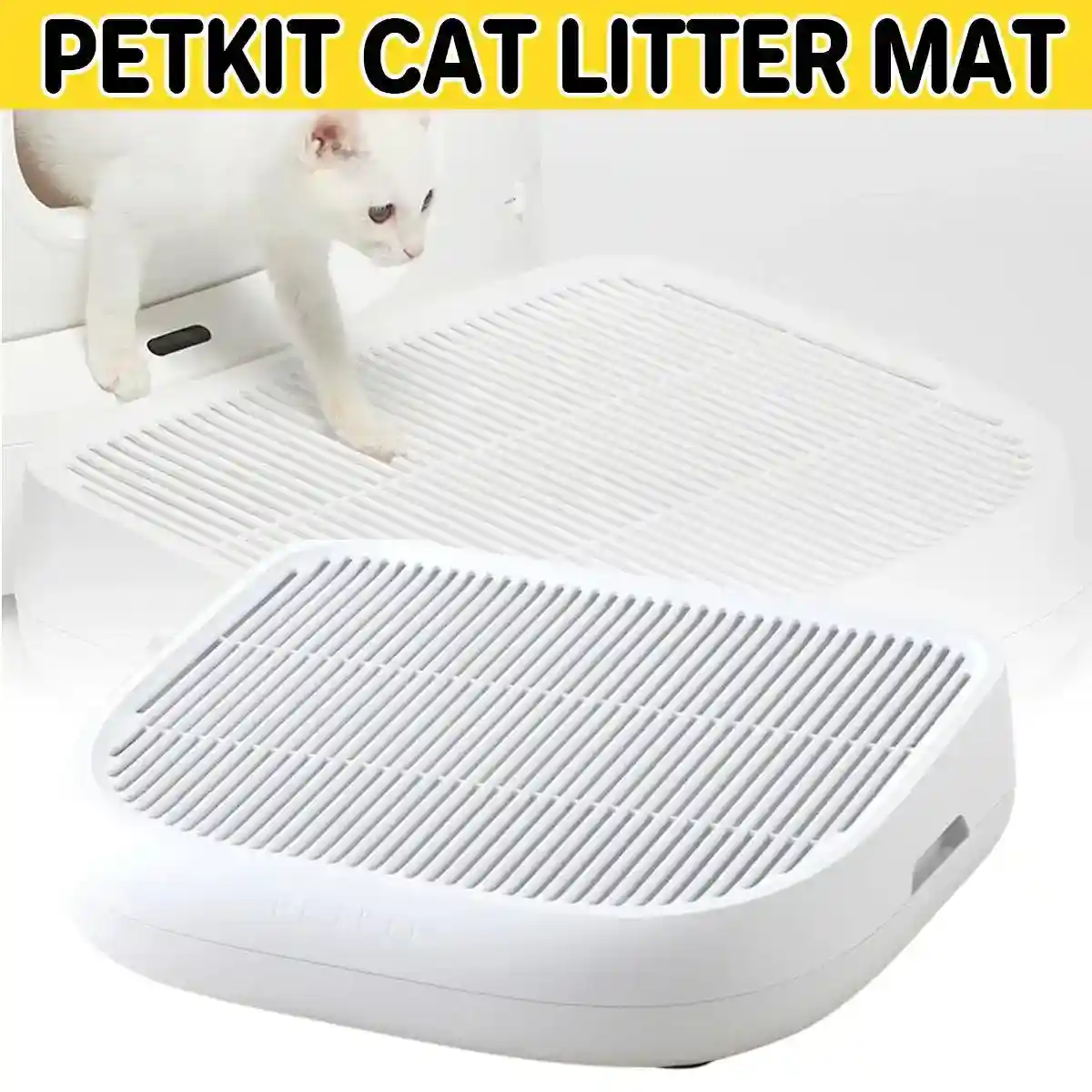 PETKIT Cat Litter Mat Non-Slip Durable & Sand Collection Pad - Image 2