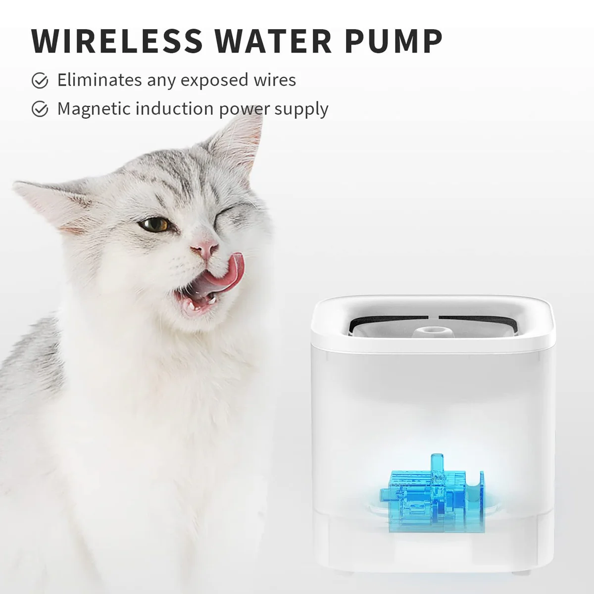 PETKIT Solo SE Cat Water Fountain With Wireless Pump - Image 3