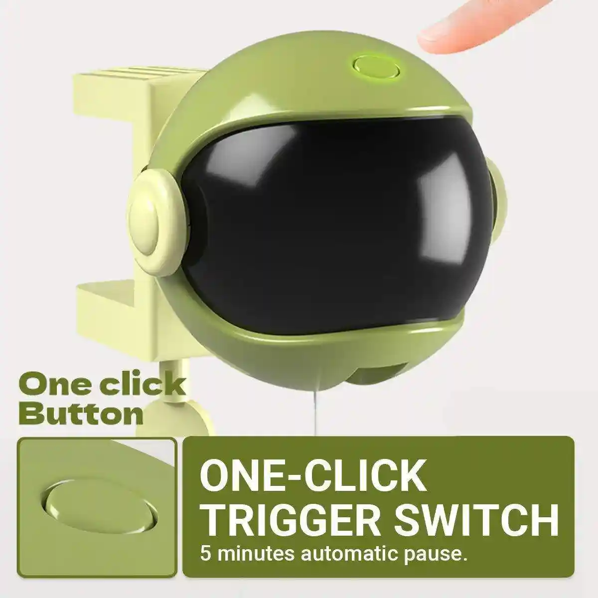 Smart Automatic Cat Toy Self-Amusement Electric Teasing Stick Magic Cat Device - Image 10