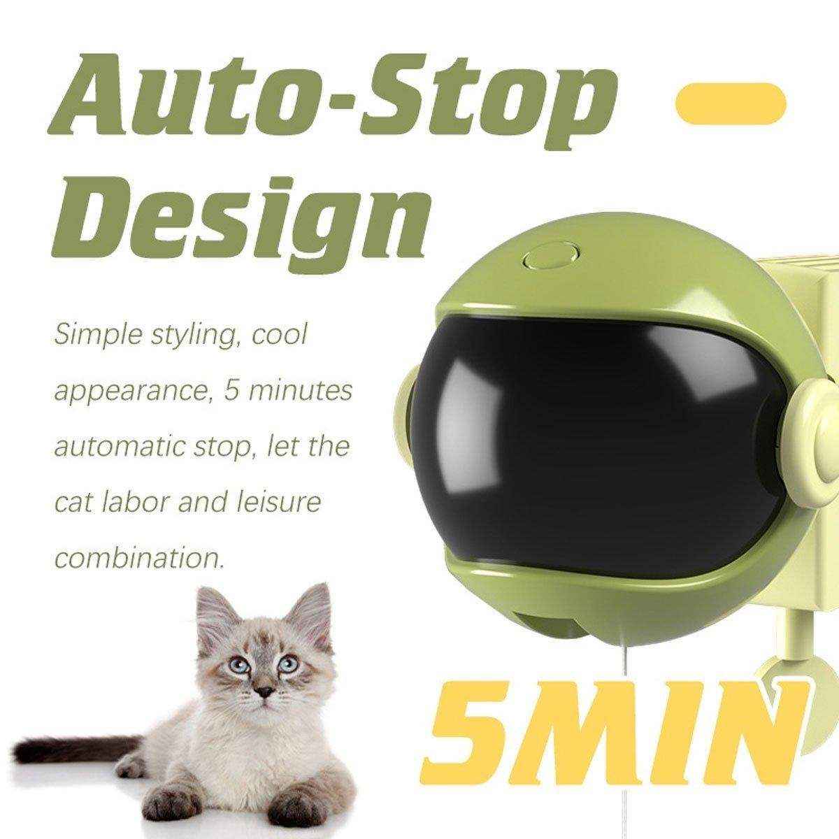 Smart Automatic Cat Toy Self-Amusement Electric Teasing Stick Magic Cat Device - Image 12