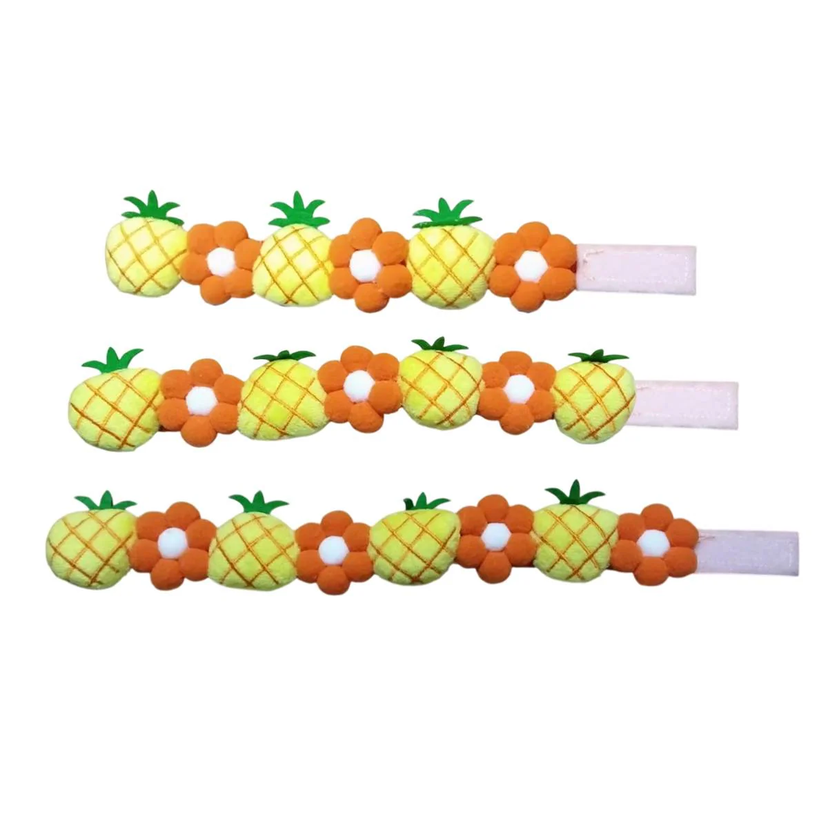 Pineapple Dog Collar Adjustable Floral Necklace - Image 2