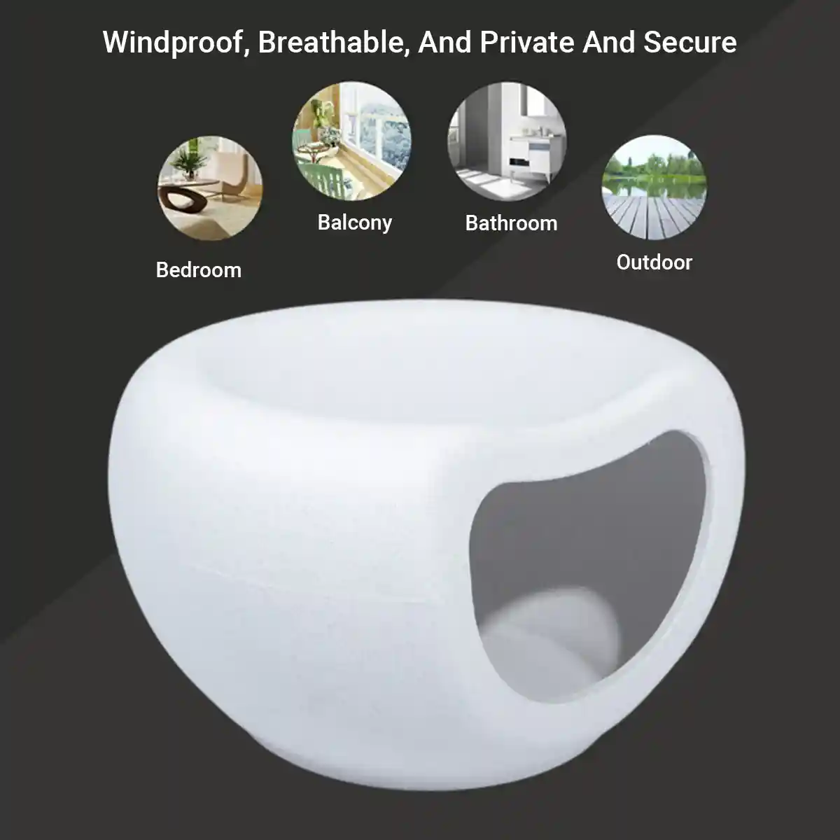 Plastic Cat Nest Durable Indoor Pet Bed with Modern Design - Image 10