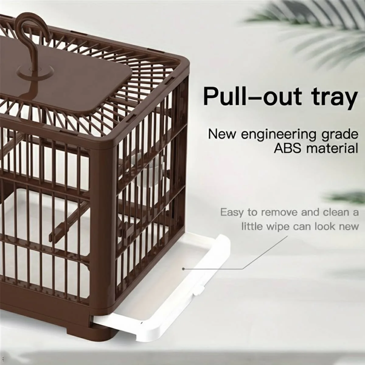 Portable Birdcage With Pull-Out Tray - Image 8