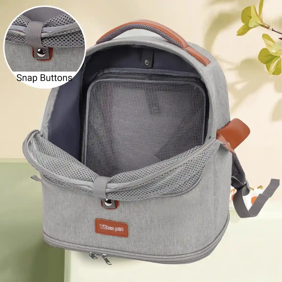 Breathable Pet Travel Backpack Carrier Portable & Expandable Design - Image 10