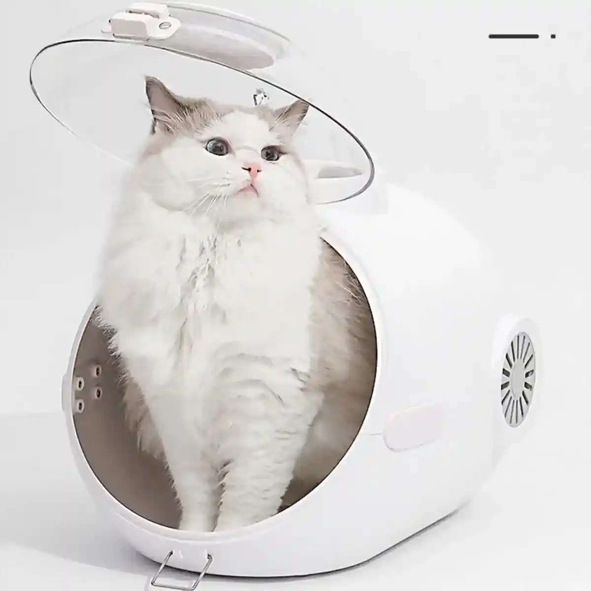 Portable Pet Carrier Bag With Built-In Fan & Ventilation System - Image 16