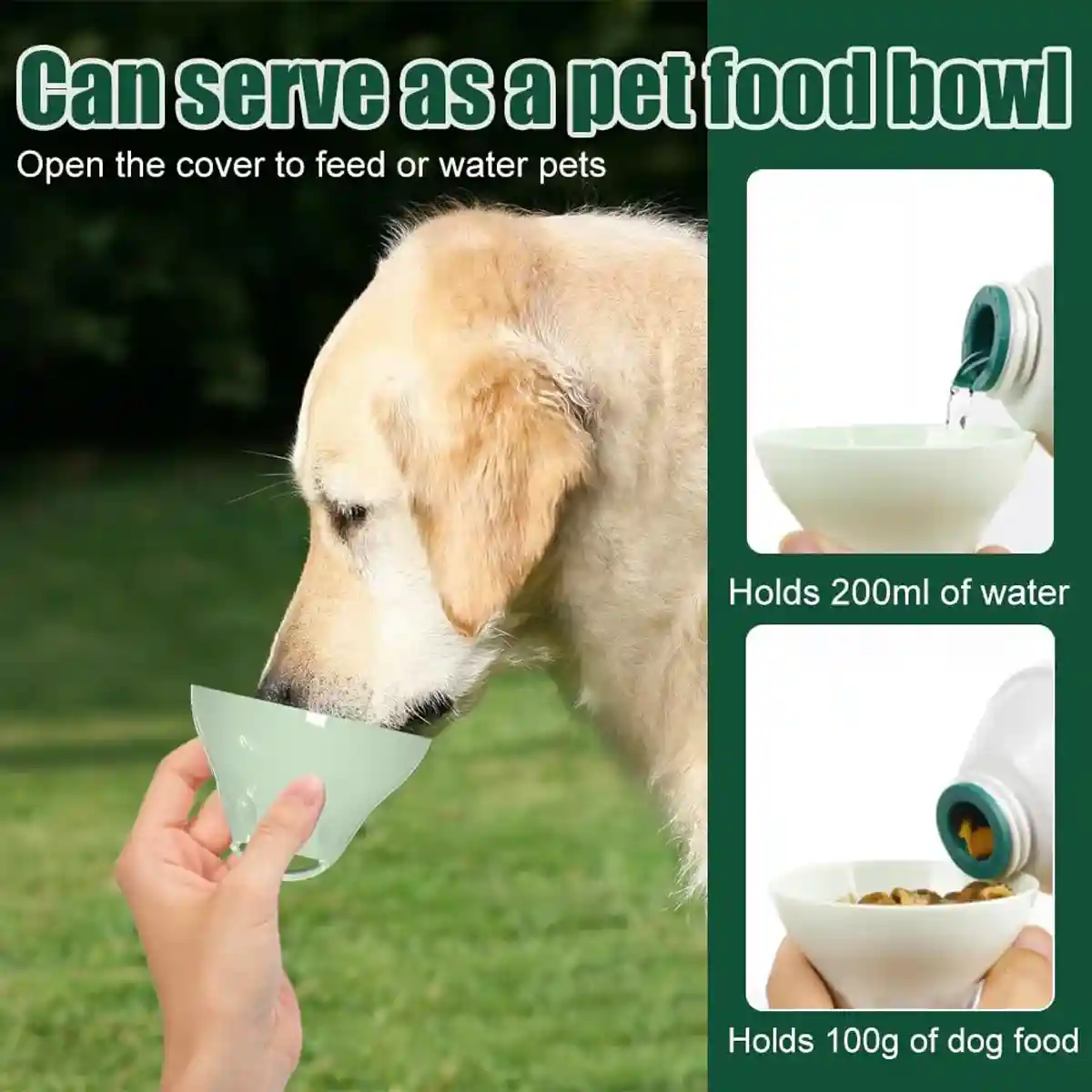 Portable Dog Water Bottle 200ml - Image 5