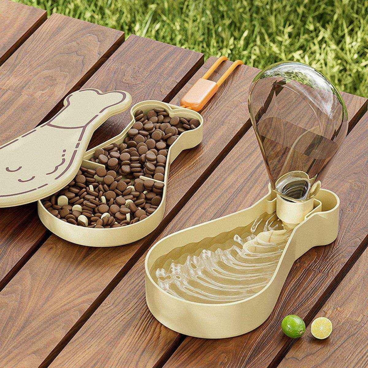 Portable Pet Water Bottle Outdoor Feeder Dual Purpose Drinking Cup Travel Use - Image 13