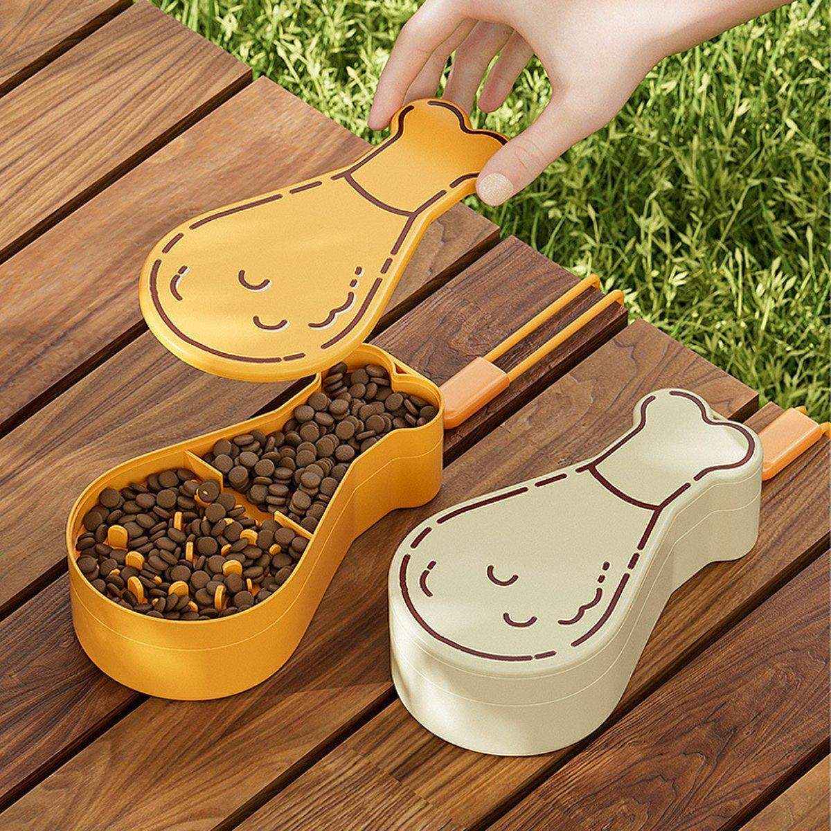 Portable Pet Water Bottle Outdoor Feeder Dual Purpose Drinking Cup Travel Use - Image 14