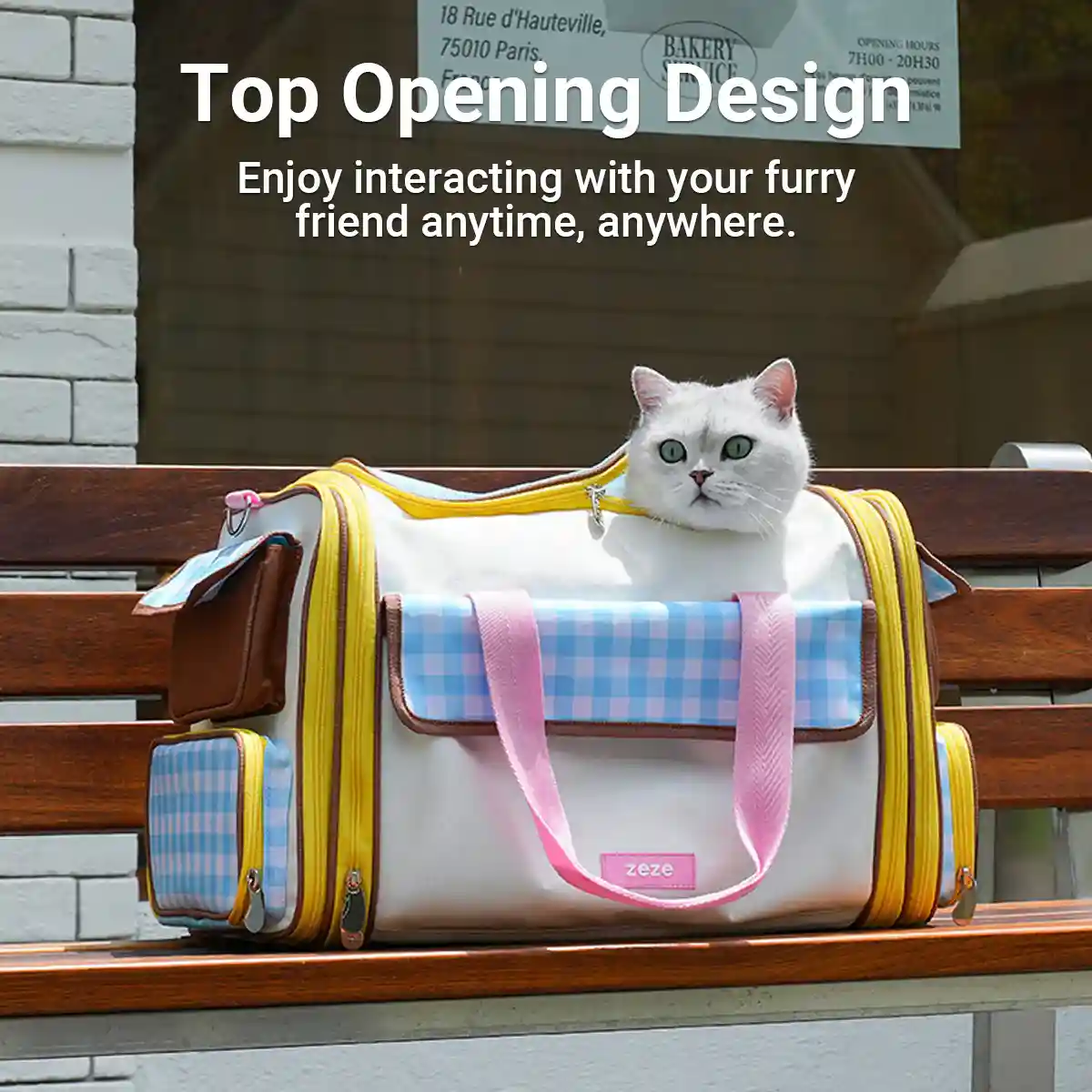 Portable Pet Travel Bag With Expandable Design - Image 7