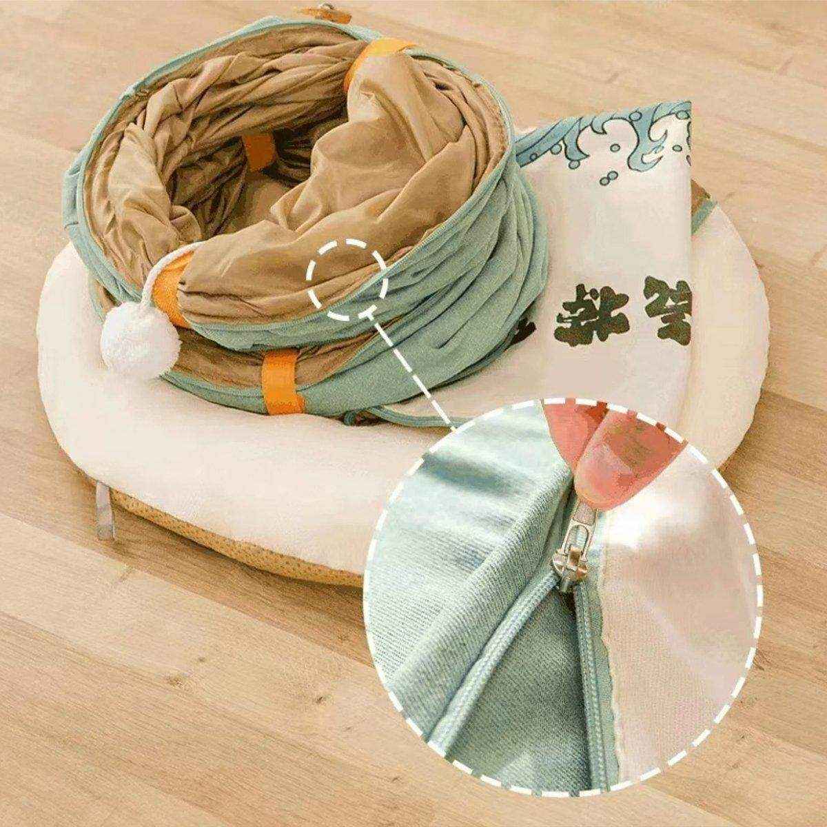 Multi-Functional Cat Tunnel Toy Cat Bed - Image 7