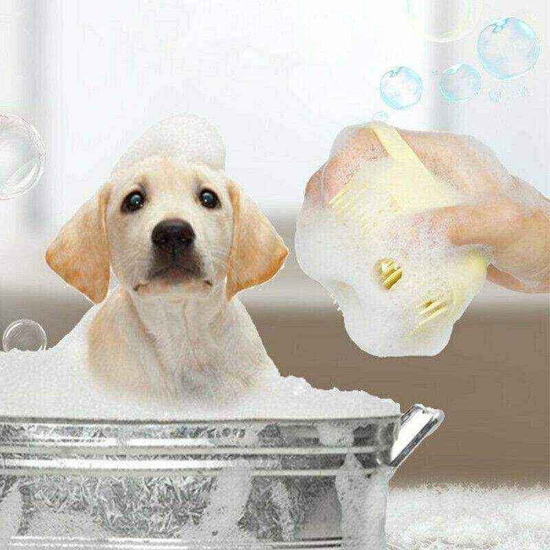 Pet Massage Bath Brush 3 Colours - Image 5