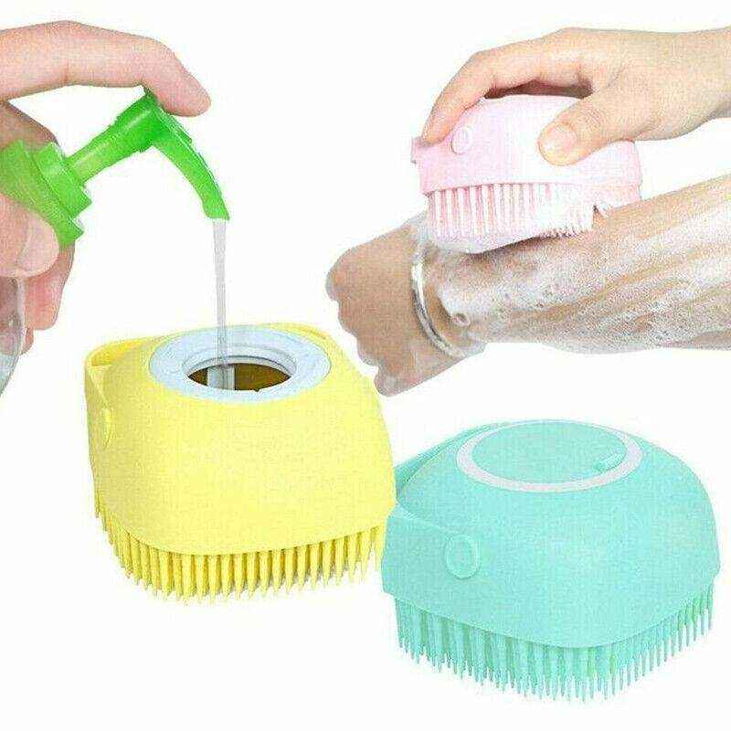 Pet Massage Bath Brush 3 Colours - Image 7