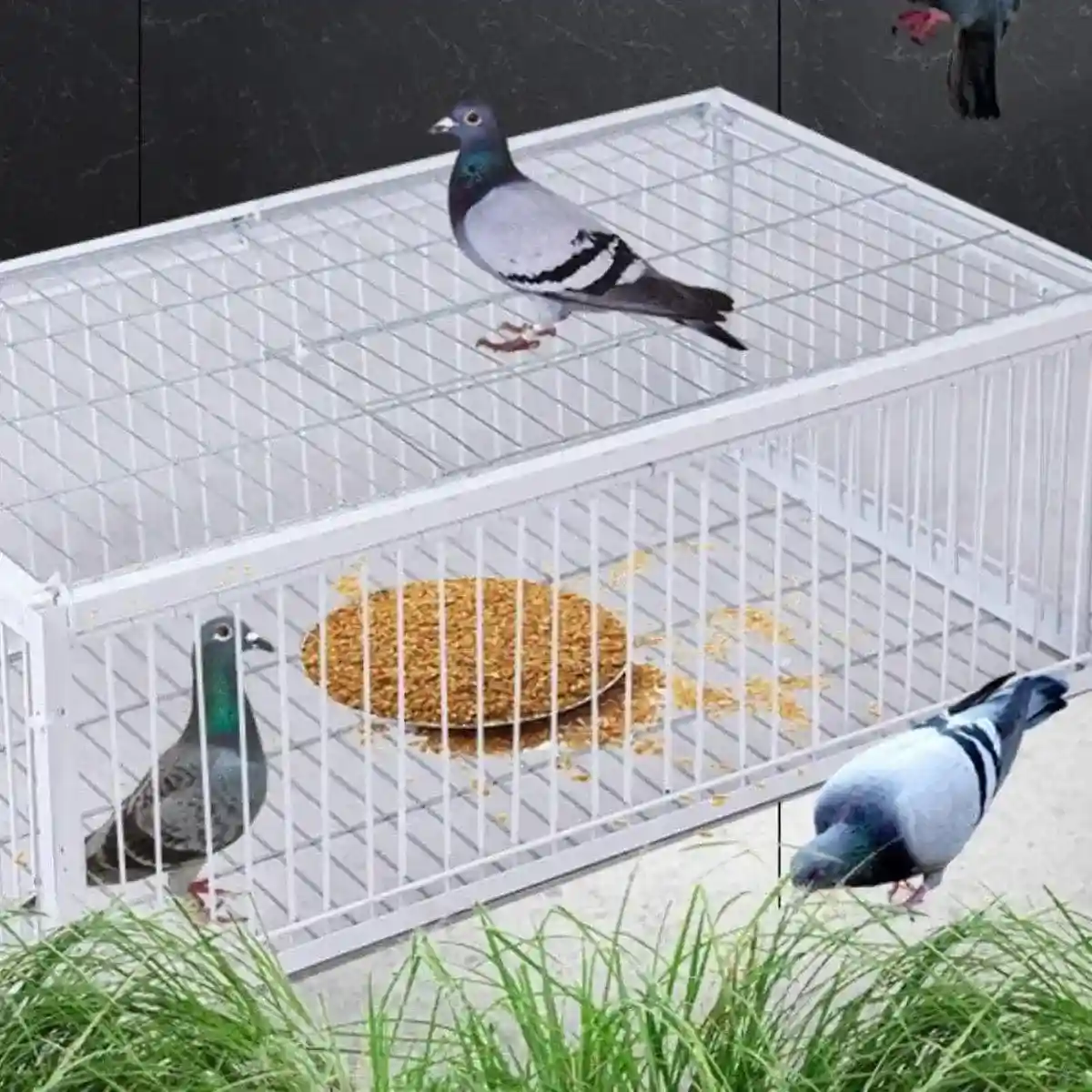 Premium Pigeon Cage with Secure Encrypted Spacing - Image 14