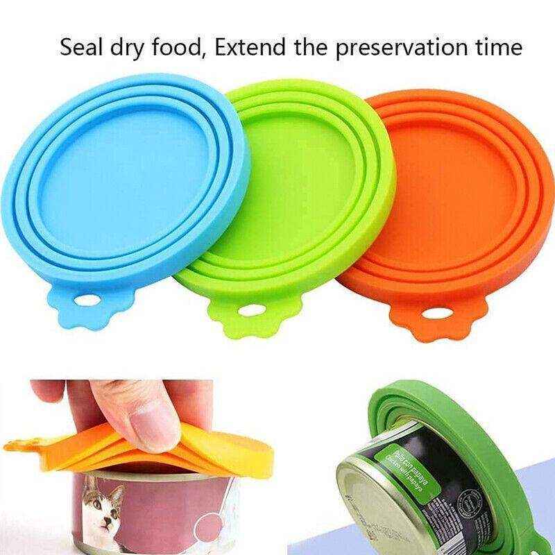 Silicone Dog Food Can Lid Reusable Dog/Cat Tin Storage Cap - Image 11