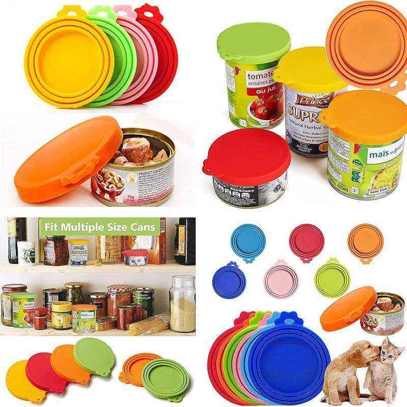 Silicone Dog Food Can Lid Reusable Dog/Cat Tin Storage Cap - Image 3