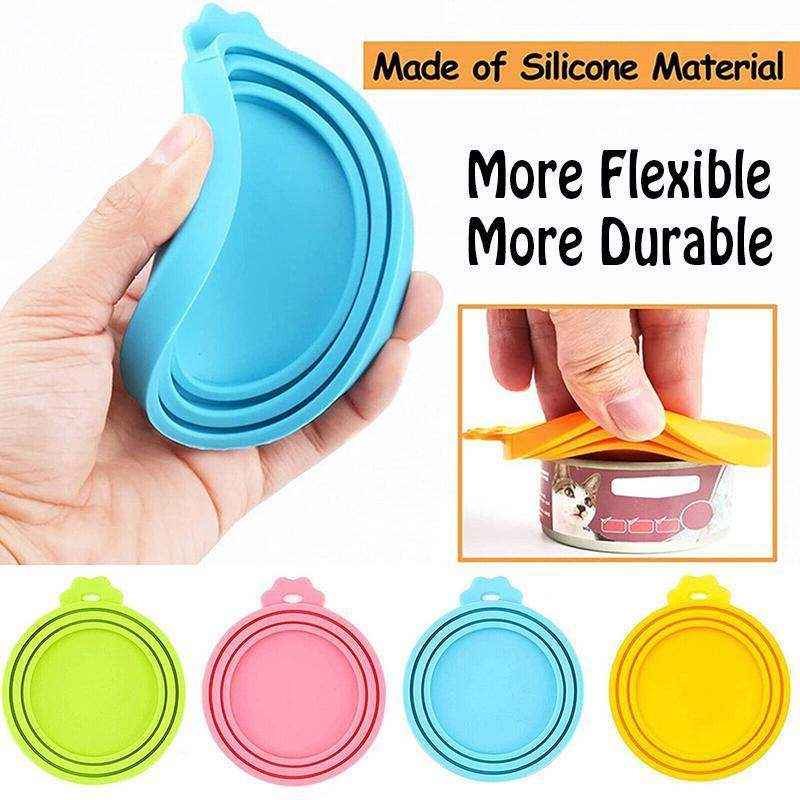 Silicone Dog Food Can Lid Reusable Dog/Cat Tin Storage Cap - Image 9