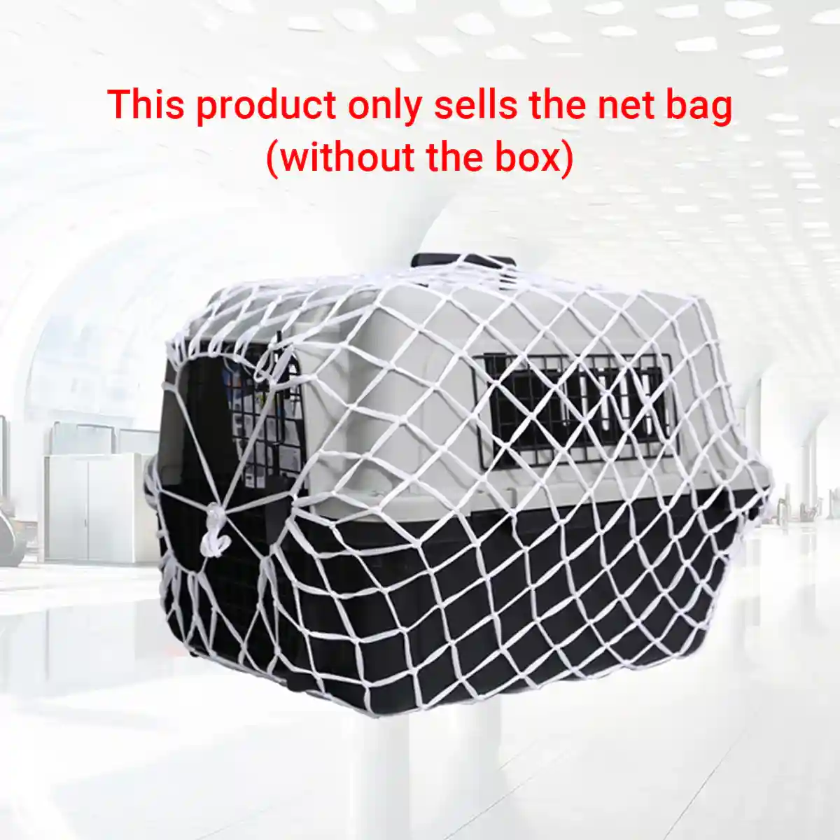 Protective Nylon Pet Carrier Net for Travel Safety and Ventilation - Image 10