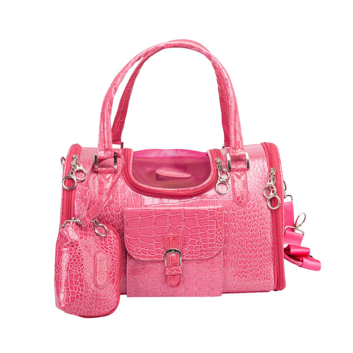 PU Pet Travel Bag With Ventilation Window - Image 3