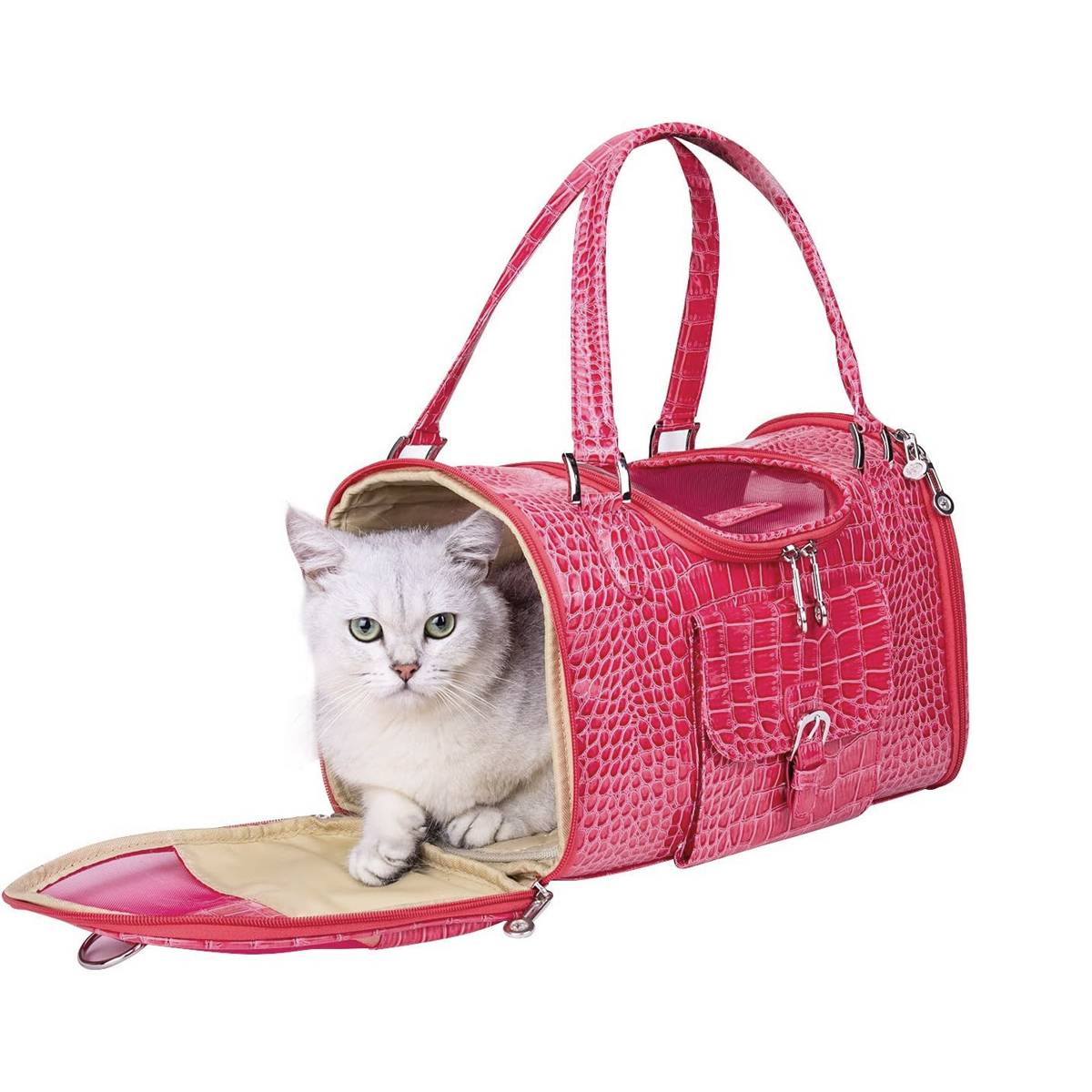 PU Pet Travel Bag With Ventilation Window - Image 9