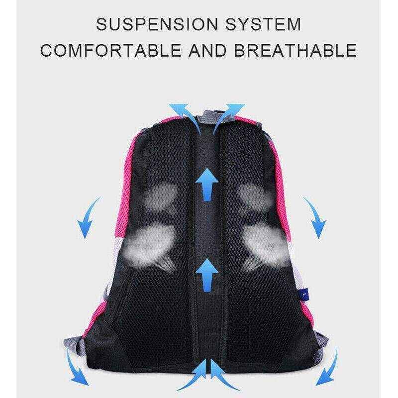 Dog Front Carrier Backpack Puppy Travel Mesh Pet Dog Carrier Backpack Black - Image 13