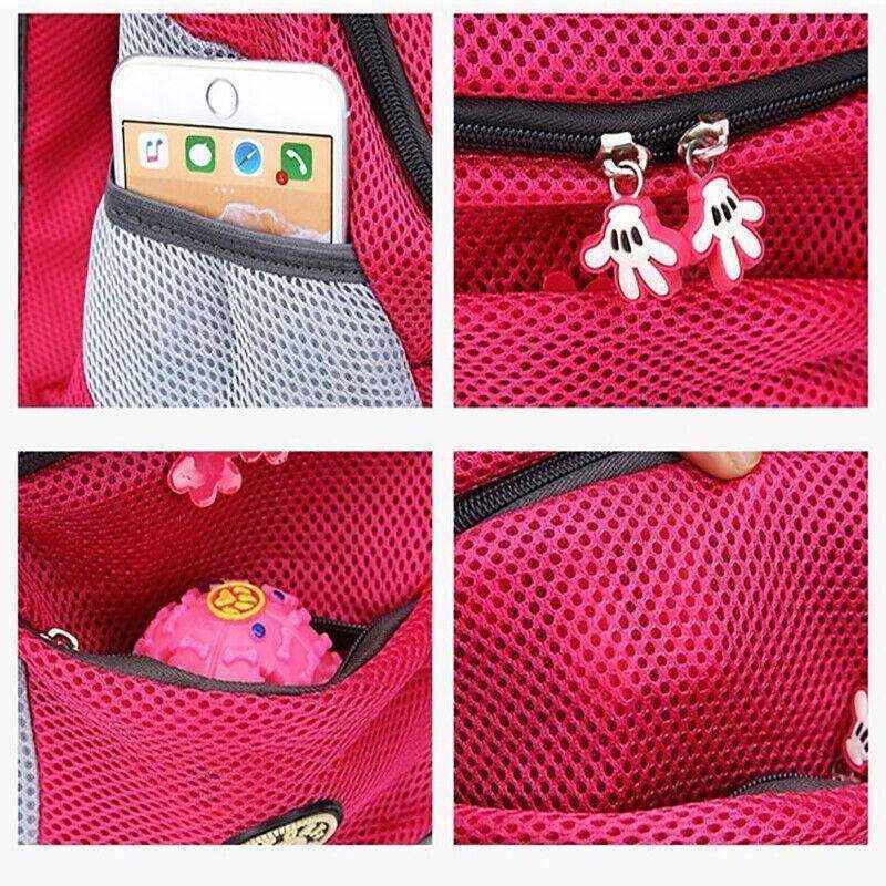 Dog Front Carrier Backpack Puppy Travel Mesh Pet Dog Carrier Backpack Blue - Image 11